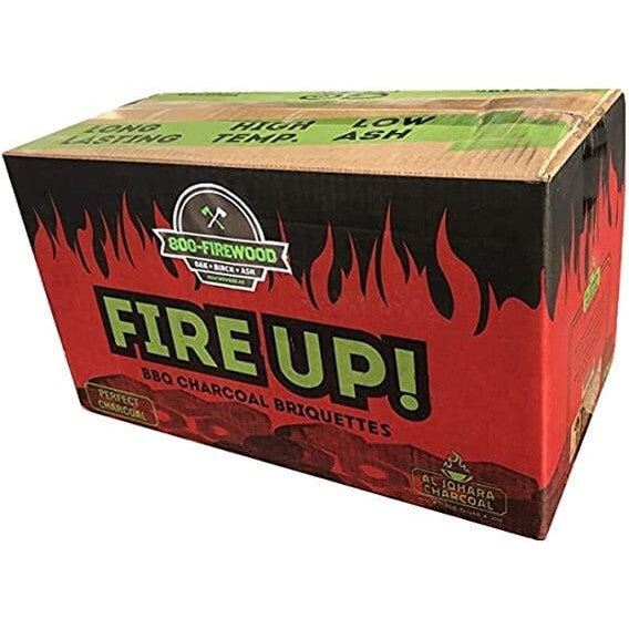 Fired Up! 10kg Cocoshell Charcoal Briquette