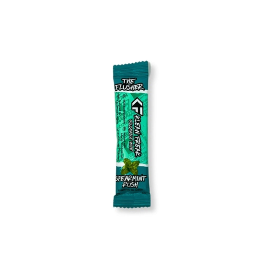 Klean Freak - The Flusher wipes - Single Sachet - Spearmint Rush ehdxb