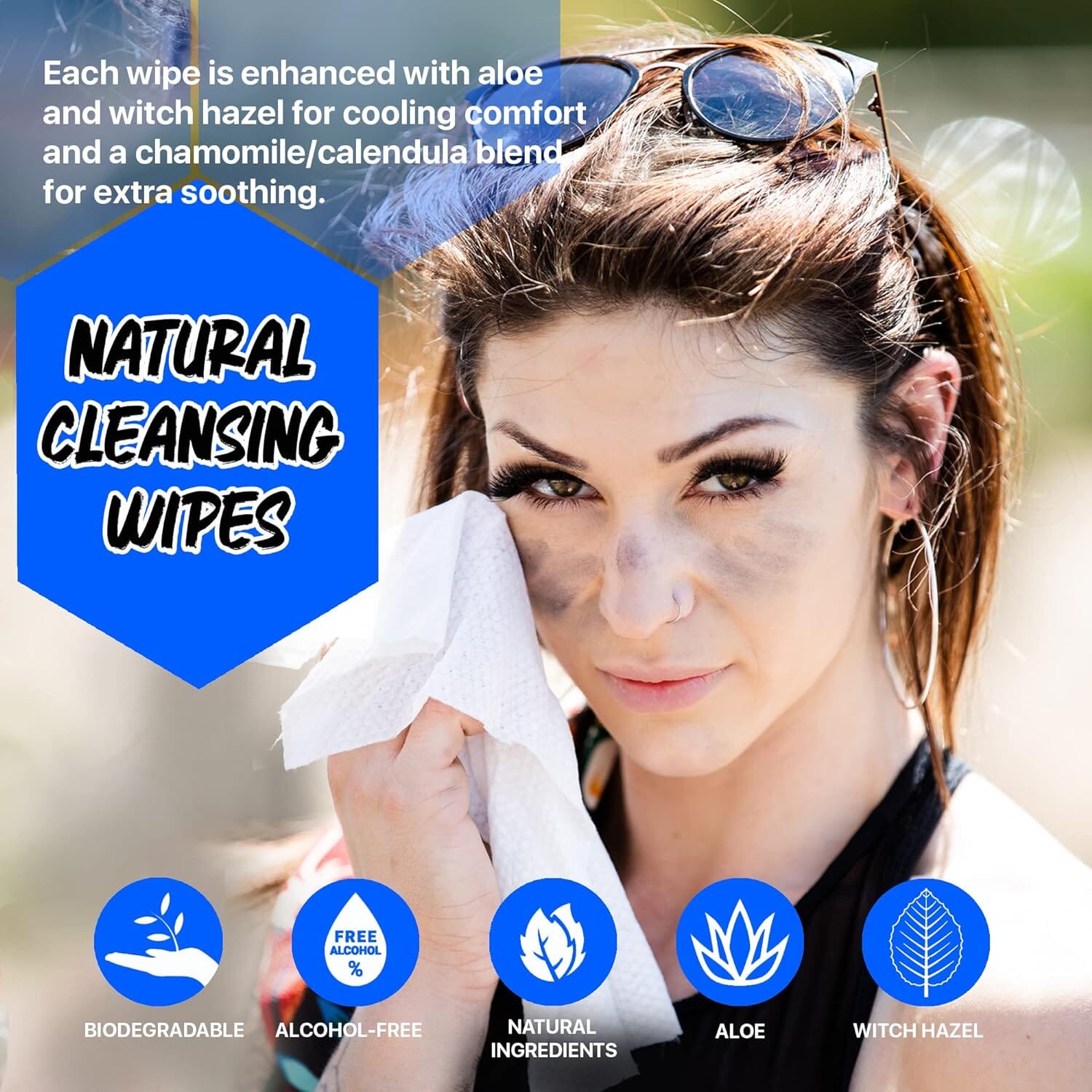 Klean Freak - Body Wipes - 100 Pack - Coconut ehdxb