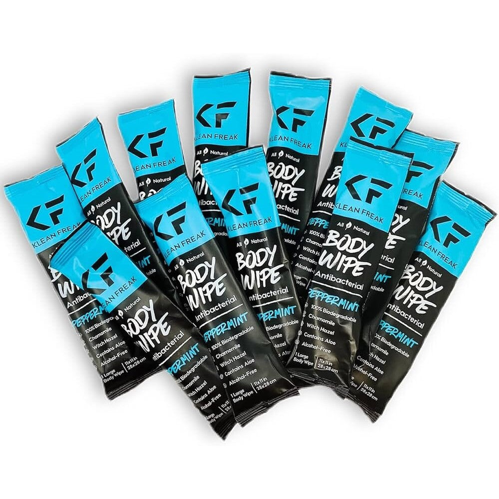 Klean Freak - Body Wipes - 100 Pack - Peppermint ehdxb