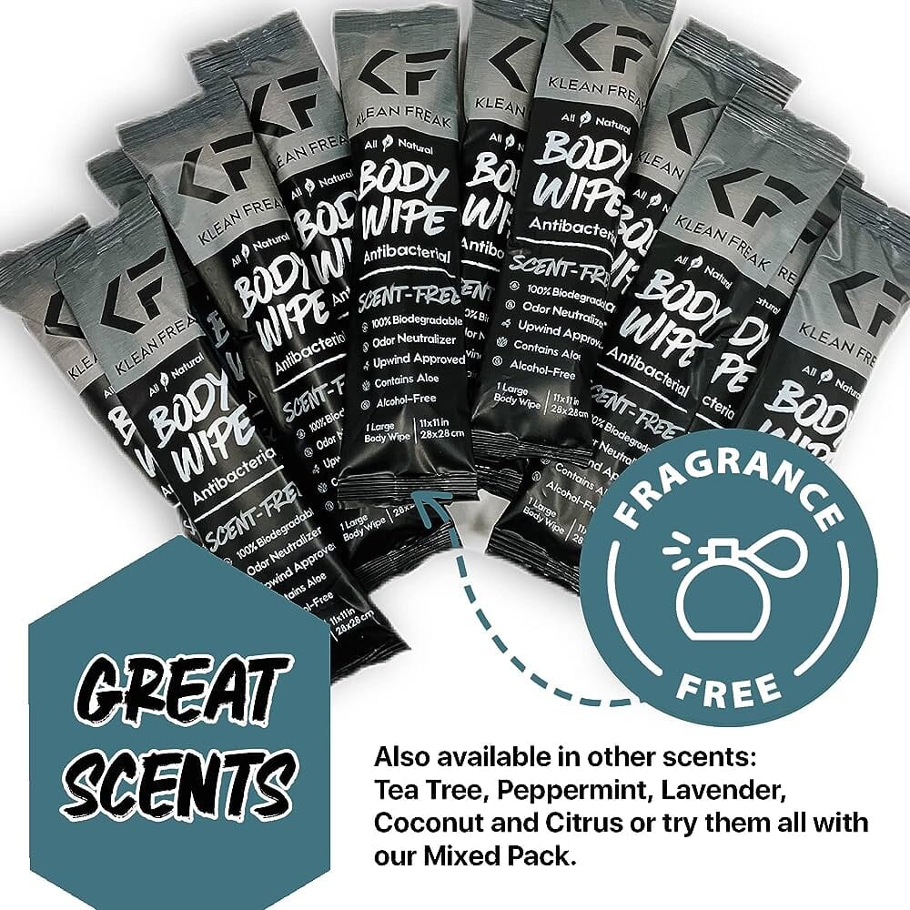 Klean Freak - Body Wipes - 100 Pack - Lemon Grass/Citronella ehdxb