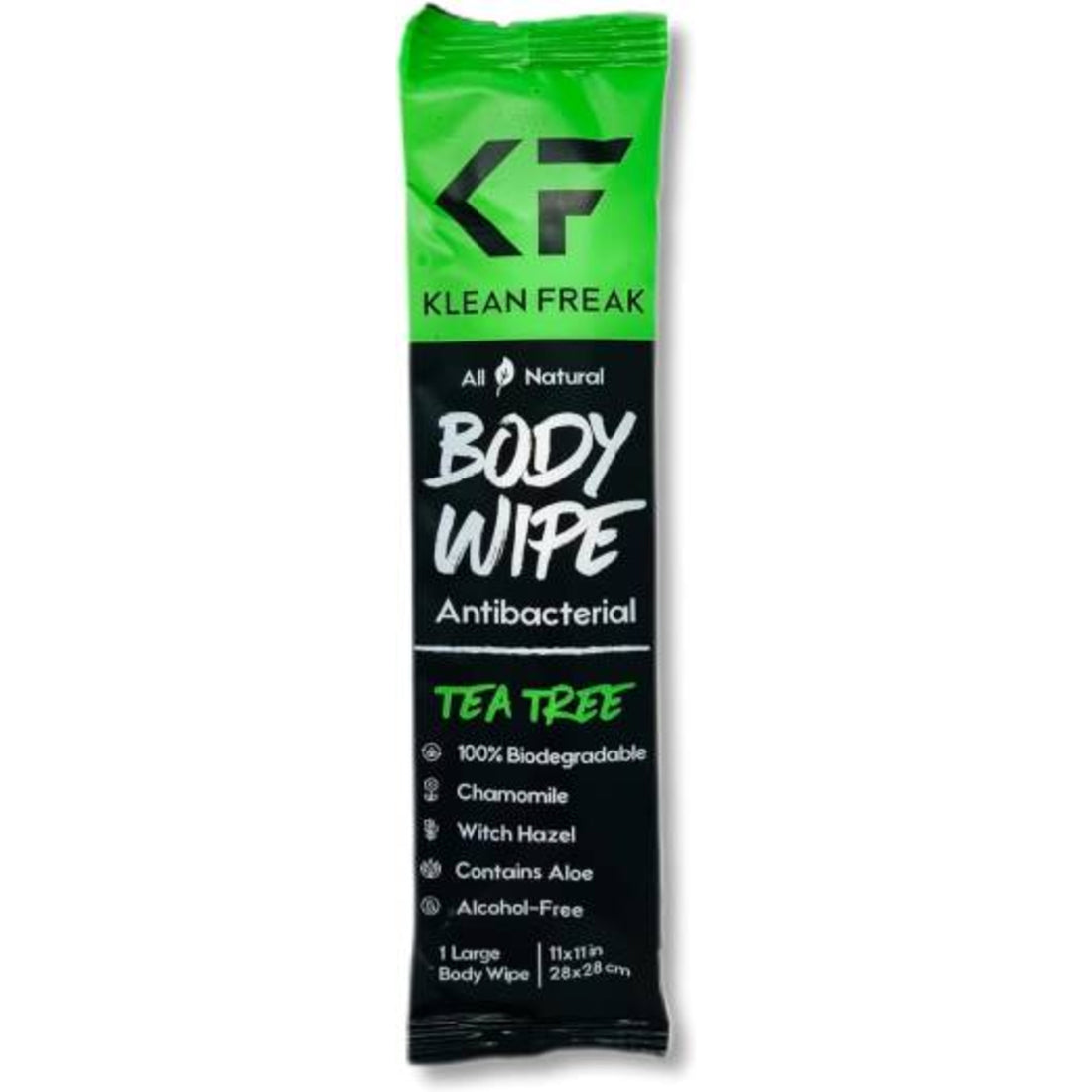 Klean Freak - Body Wipes - 100 Pack - Tea Tree