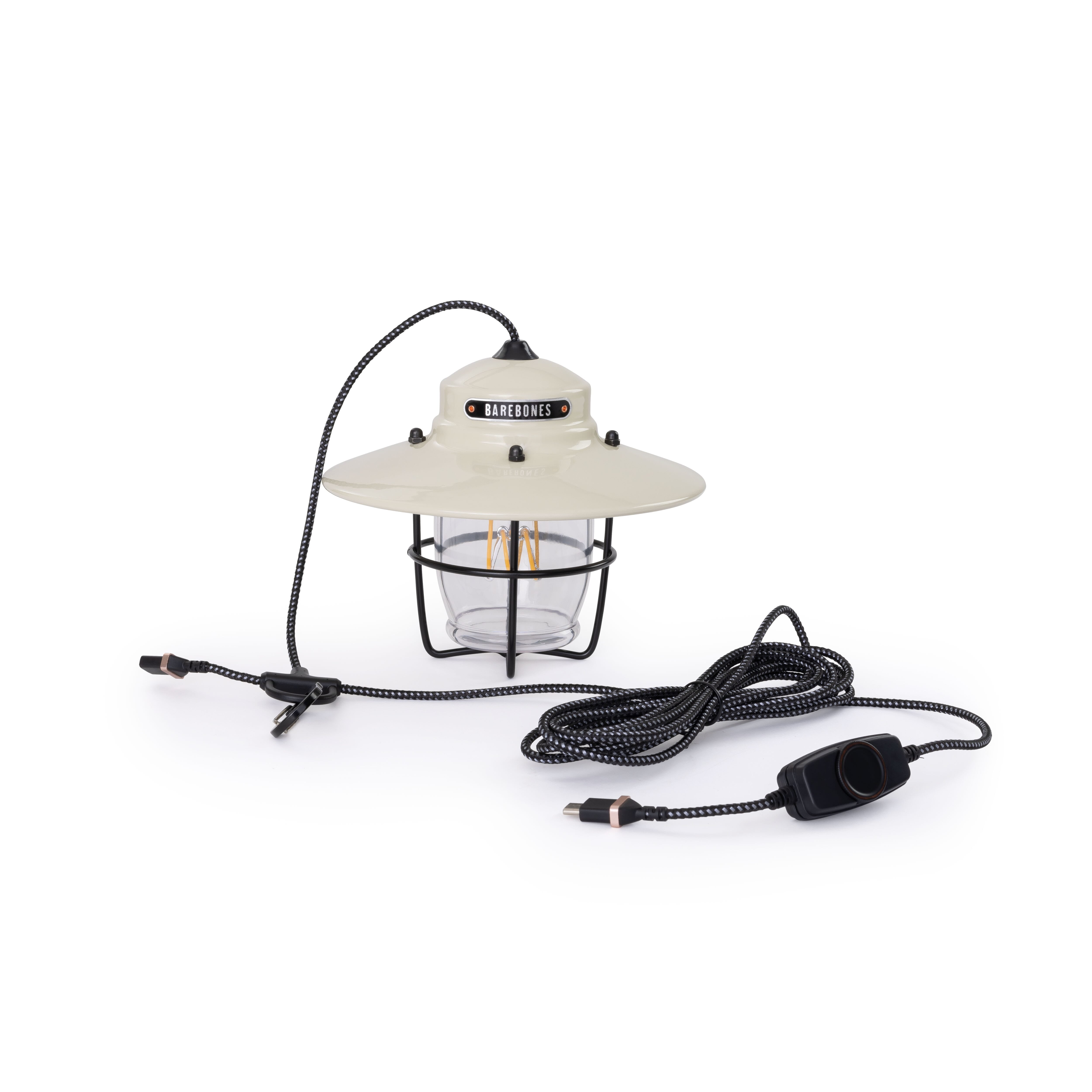 Barebones - Outpost Pendant Light - Vintage White