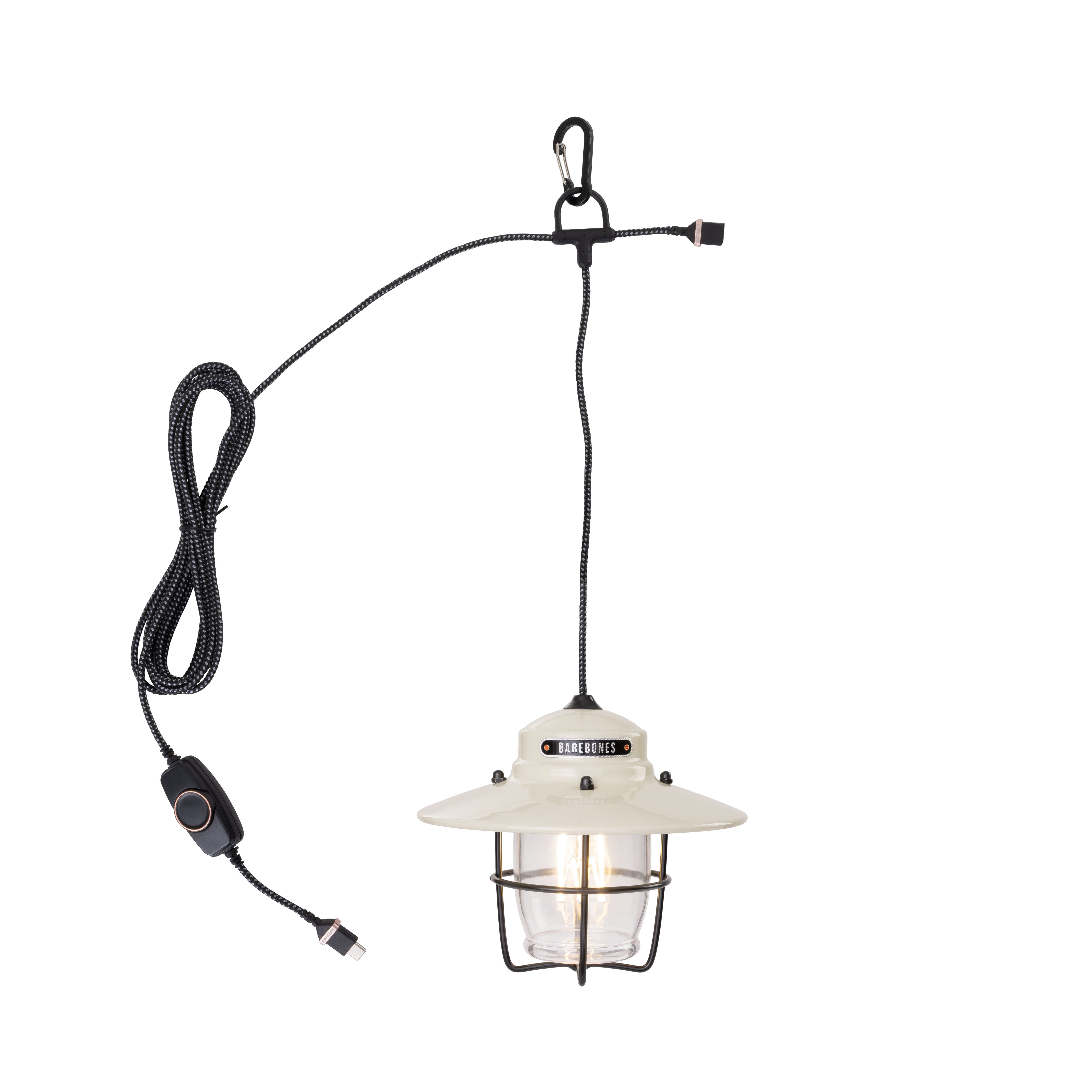 Barebones - Outpost Pendant Light - Vintage White