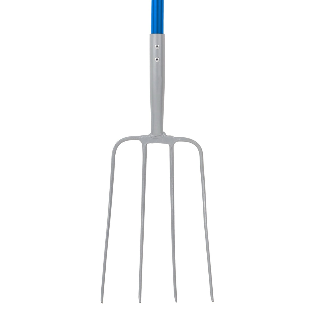4 Prong Manure Fork D Handle - Blue (D Handle)