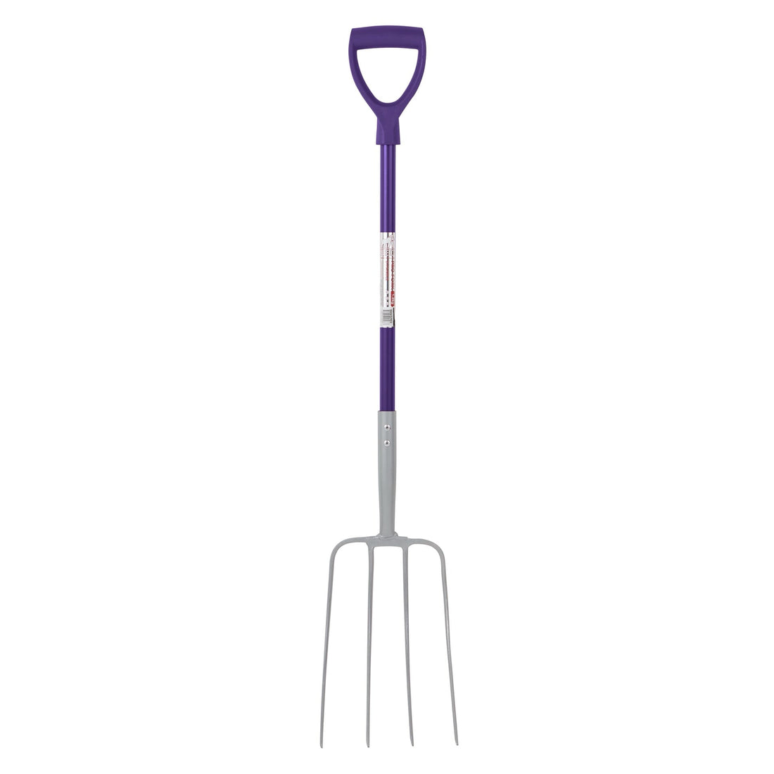 4 Prong Manure Fork D Handle - Purple (D Handle)