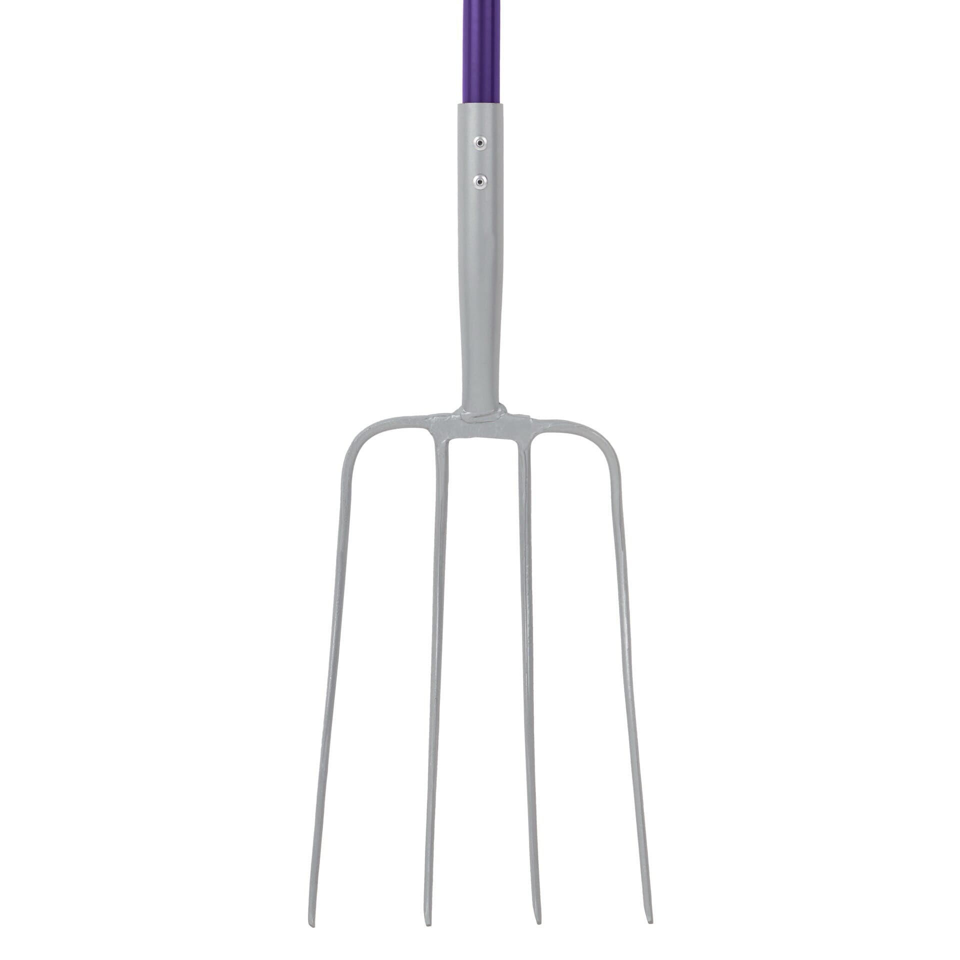 4 Prong Manure Fork D Handle - Purple (D Handle)