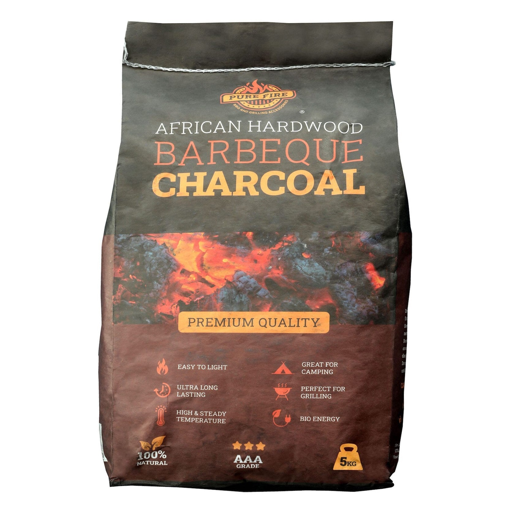 Purefire 5kg Natural Charcoal ehdxb
