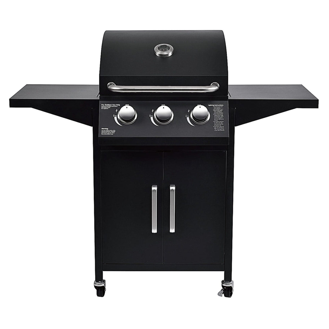Pure Fire 3 Burner Gas Grill