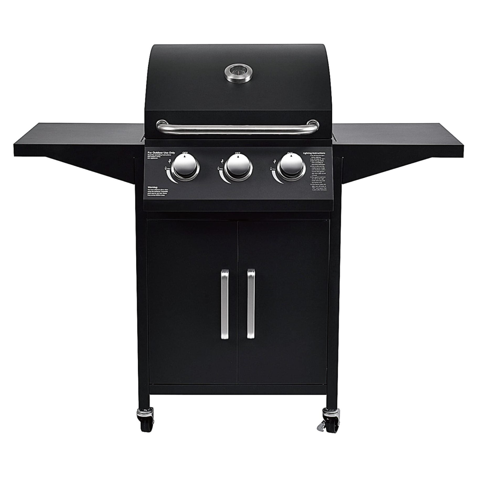 Pure Fire 3 Burner Gas Grill