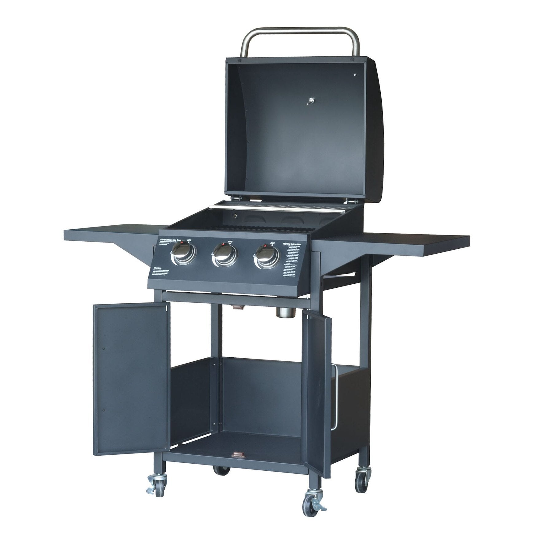 Pure Fire 3 Burner Gas Grill