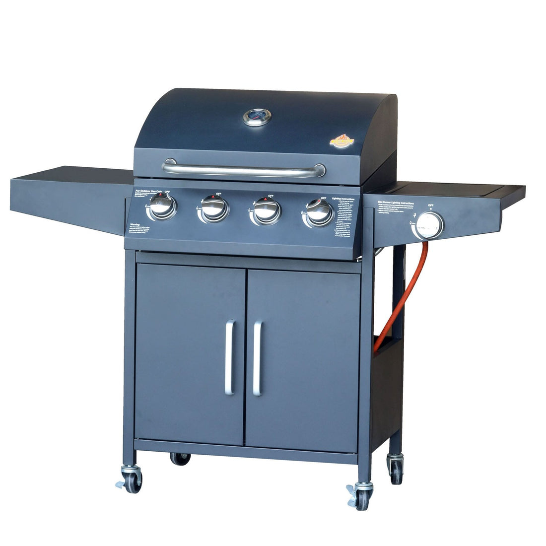Pure Fire 4 Burner + Side Gas Grill