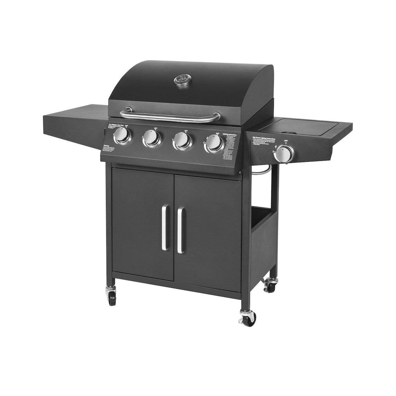 Pure Fire 4 Burner + Side Gas Grill