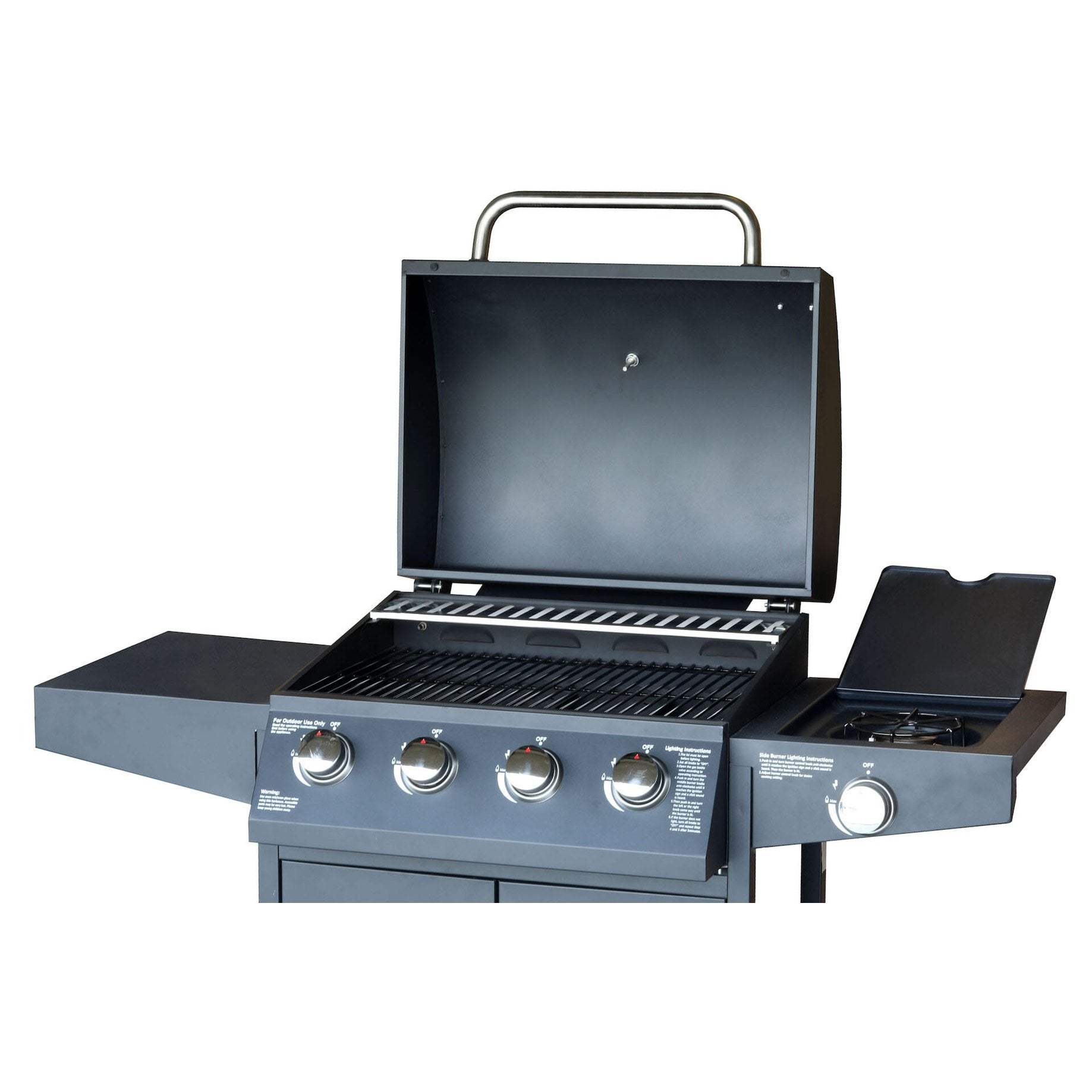 Pure Fire 4 Burner + Side Gas Grill