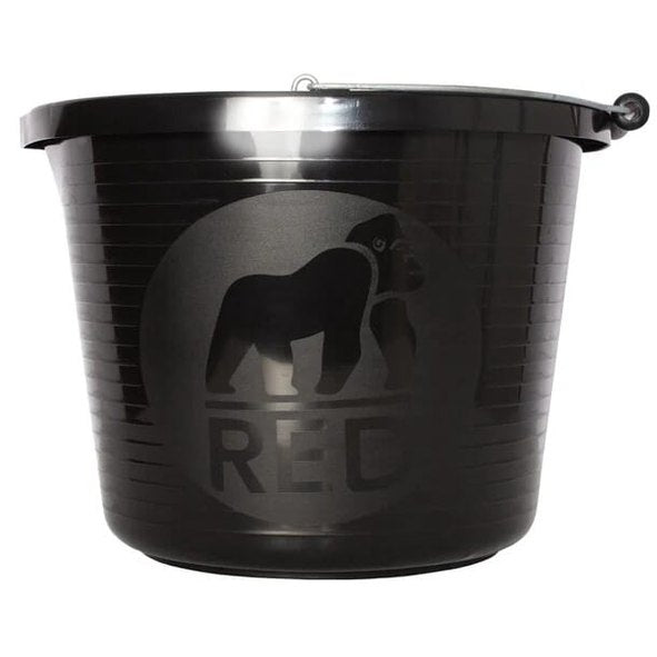 Red Gorilla - Premium Buckets - Premium Black Bucket 15l ehdxb