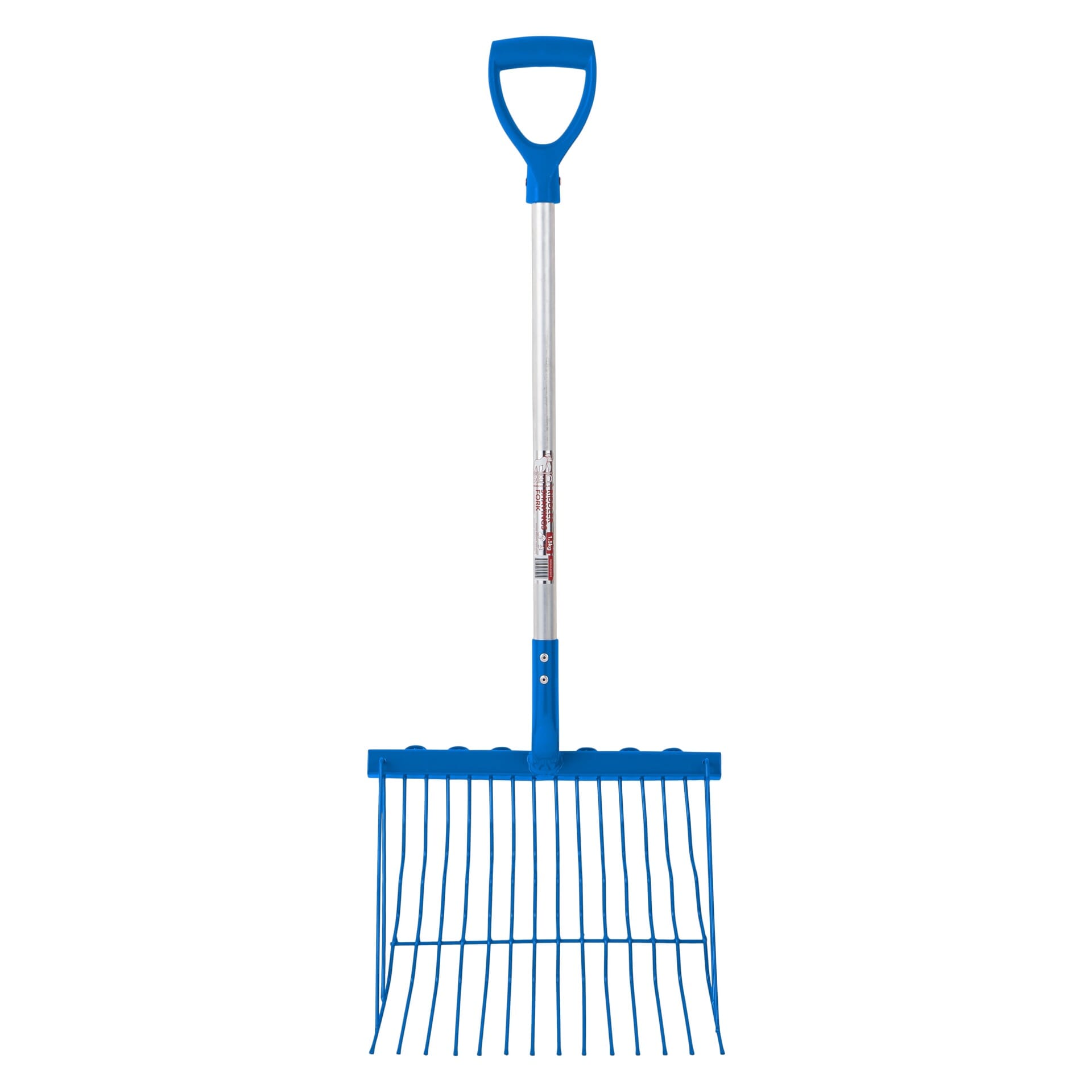 Red Gorilla - Riddler Short D-Handle - Riddler Shaving Fork Short D-Handle Blue ehdxb