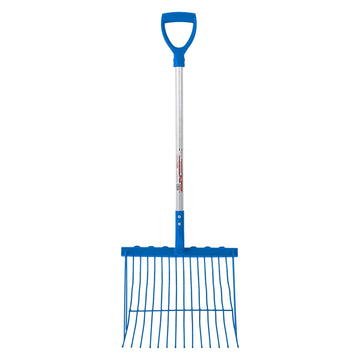 Red Gorilla - Riddler Short D-Handle - Riddler Shaving Fork Short D-Handle Blue ehdxb