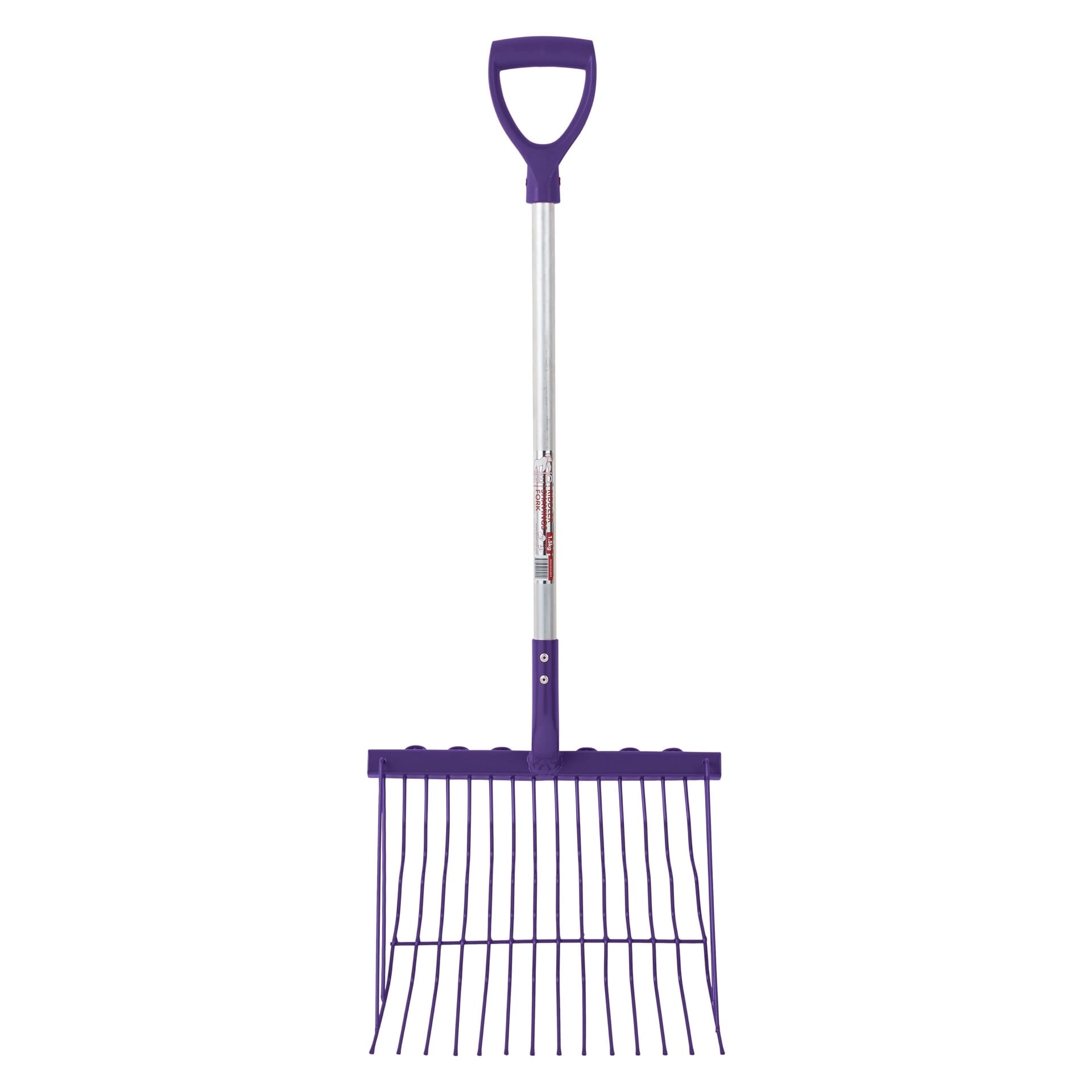 Red Gorilla - Riddler Short D-Handle - Riddler Shaving Fork Short D-Handle Purple