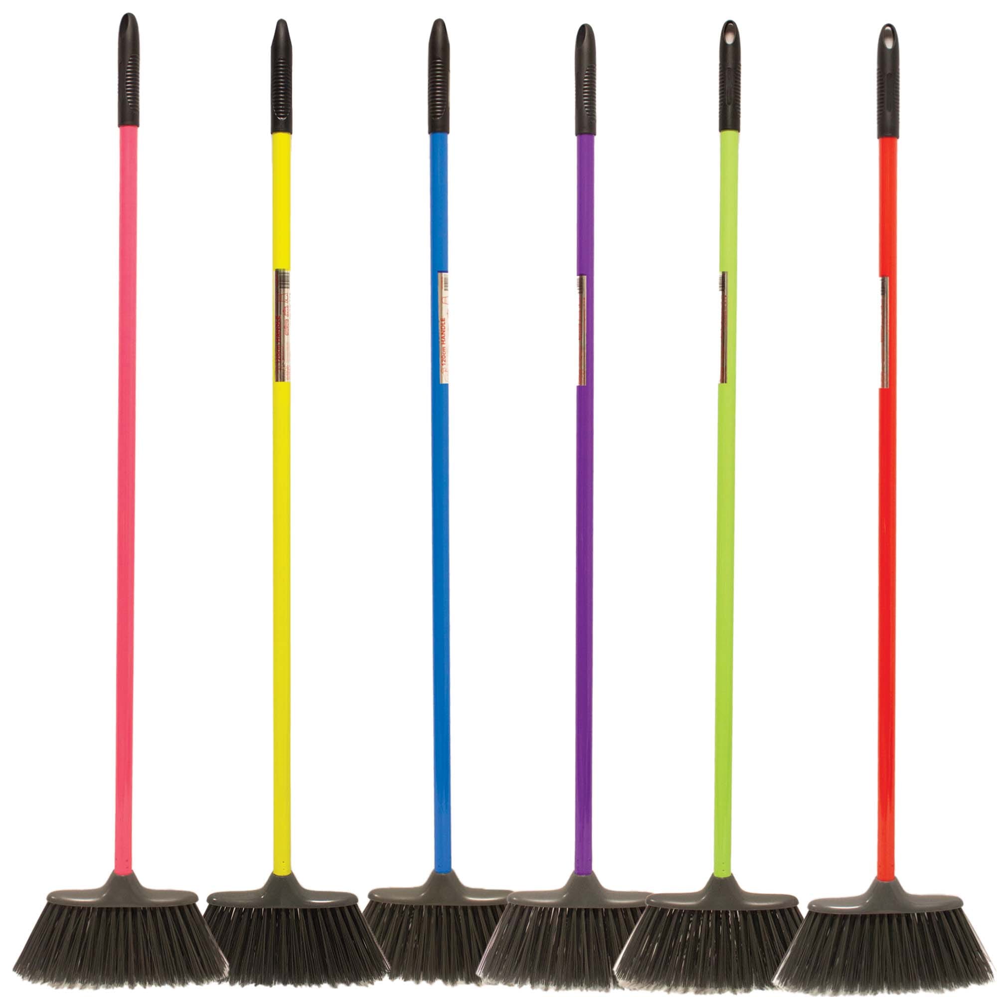 Poly Yard - Poly Yard Broom Head with 120cm Handle Red