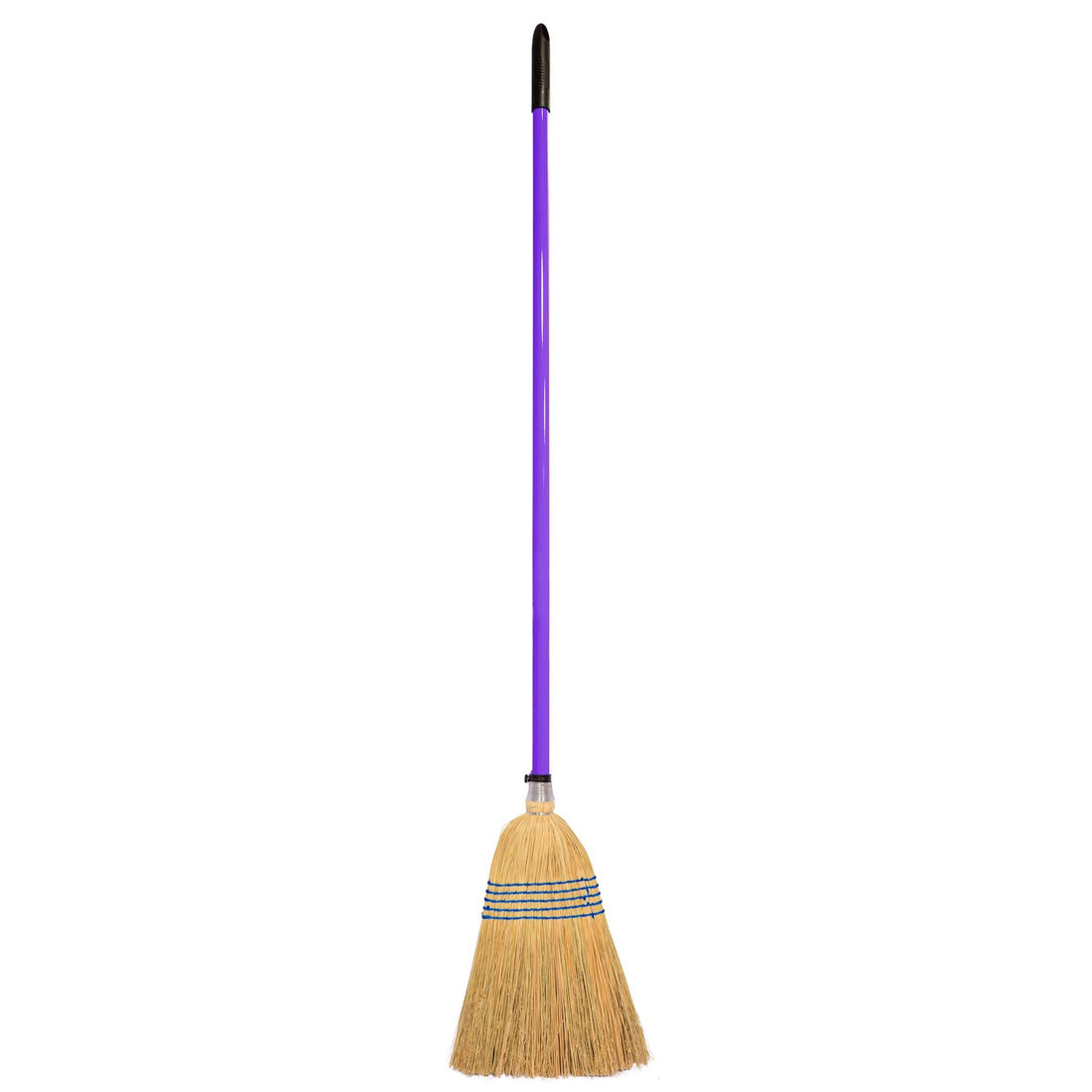 Red Gorilla - Corn Brooms - Standard new 120cm Handle Purple ehdxb