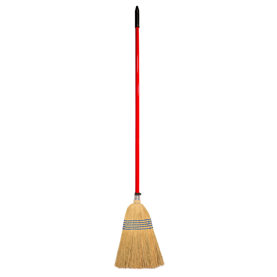 Red Gorilla - Corn Brooms - Standard new 120cm Handle Red ehdxb