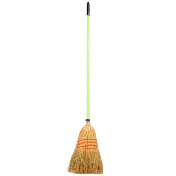 Red Gorilla - Corn Brooms - Large new 120cm Handle Pistachio ehdxb