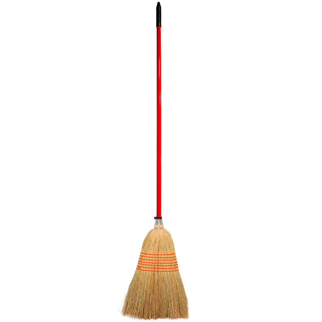Red Gorilla - Corn Brooms - Large new 120cm Handle Red ehdxb
