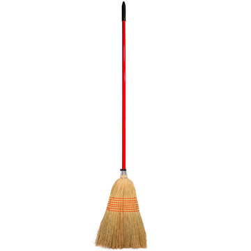 Red Gorilla - Corn Brooms - Large new 120cm Handle Red ehdxb