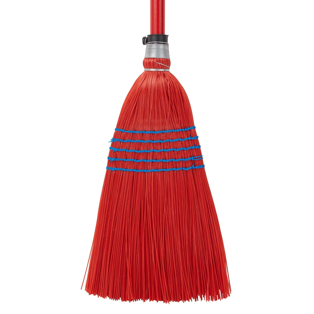 Deluxe Brooms - Deluxe Corn broom Standard Red