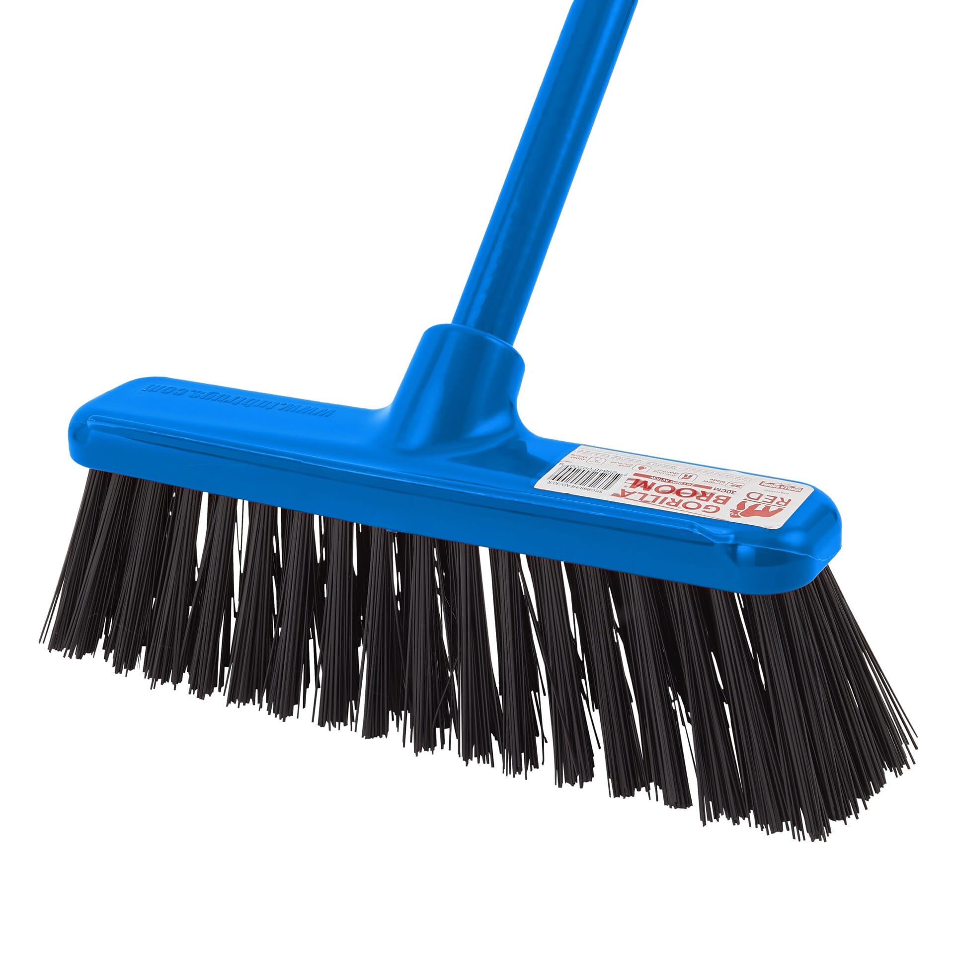 Red Gorilla - - 30cm broom head and handle -Blue ehdxb
