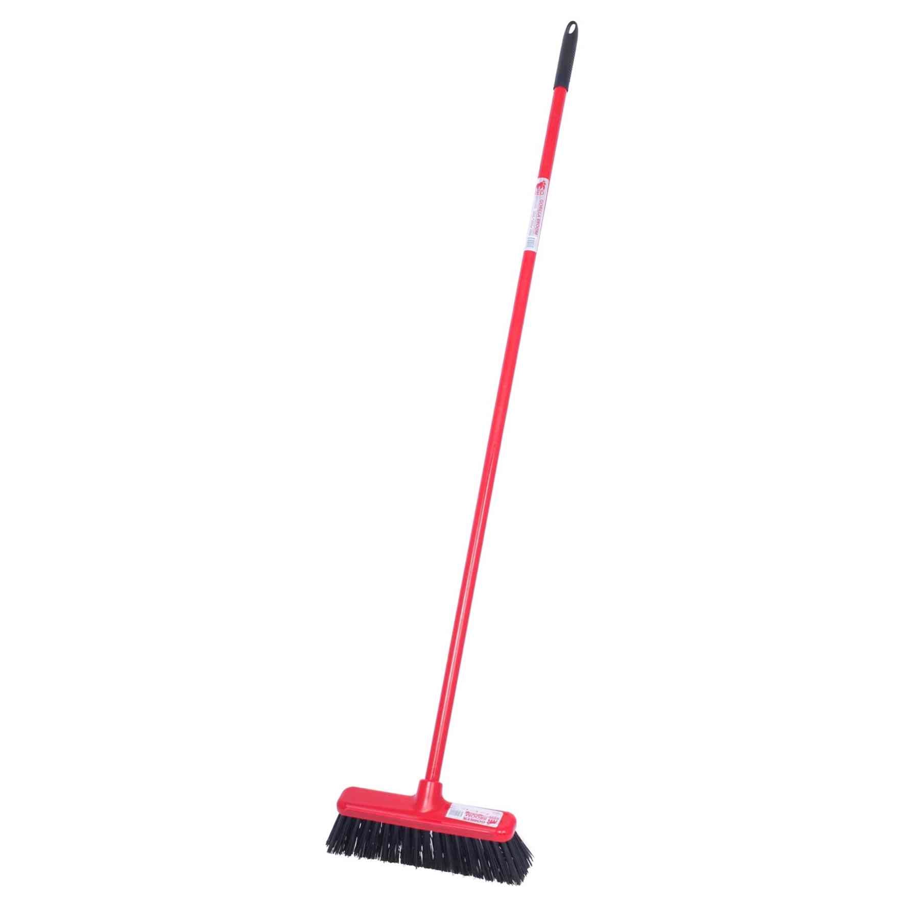 Red Gorilla - - 30cm broom head and handle -Red ehdxb