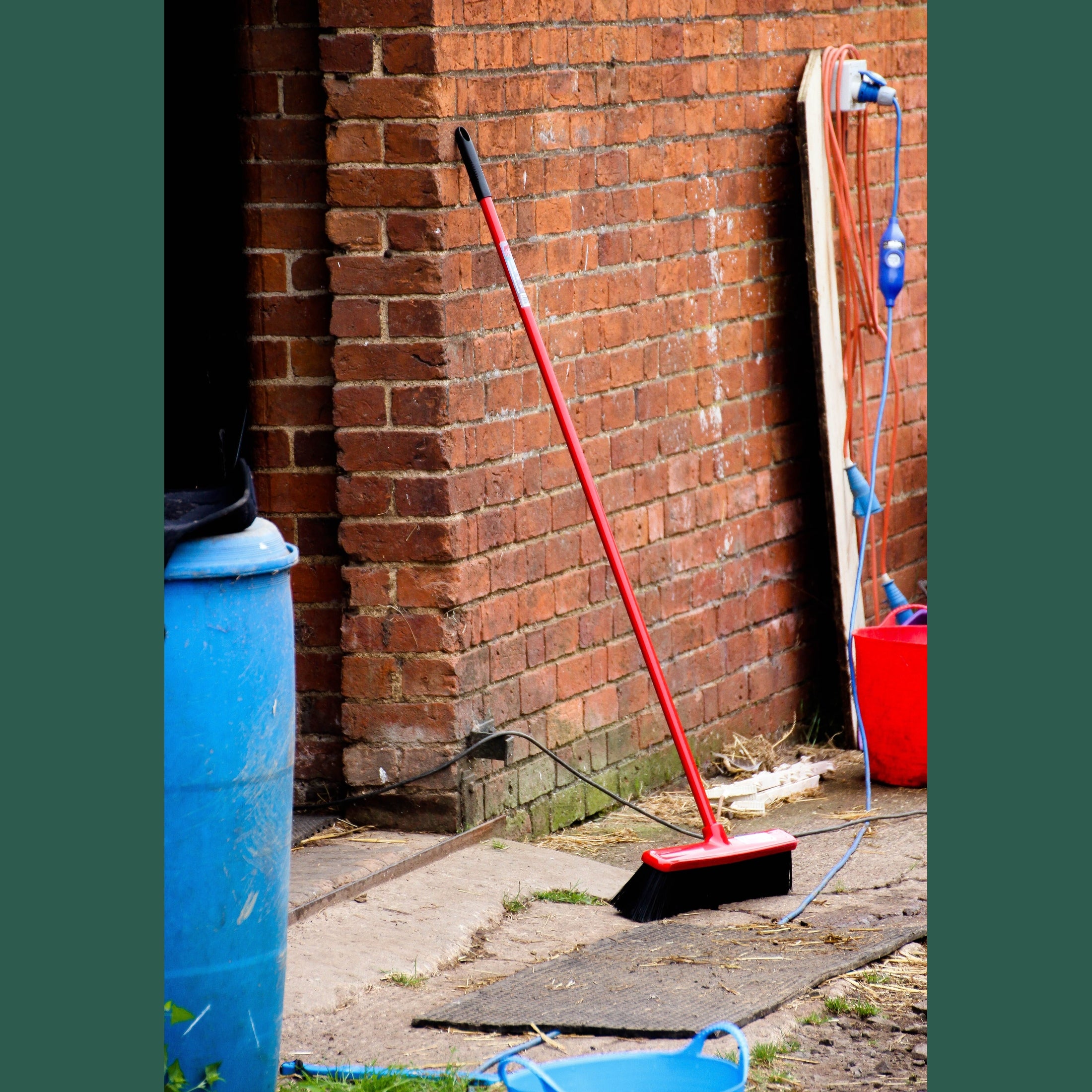 Red Gorilla - 30cm Gorilla Broom Head - 30cm Red Head Only ehdxb