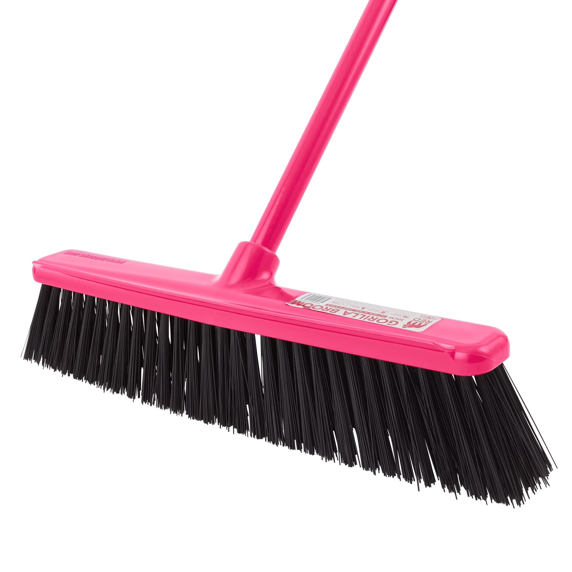 Red Gorilla - 50cm broom head and Handle Pink ehdxb