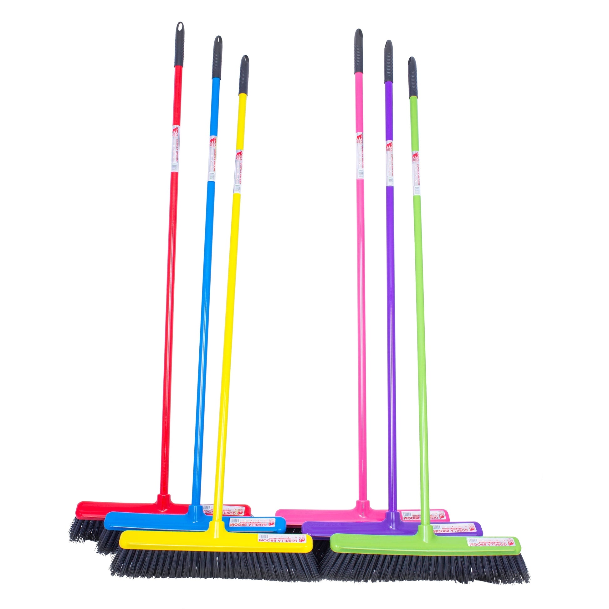 Red Gorilla - 50cm broom head and Handle Red ehdxb