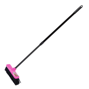 Red Gorilla - Telescopic Gorilla Brooms - Telescopic Handle & 30cm Head Pink ehdxb