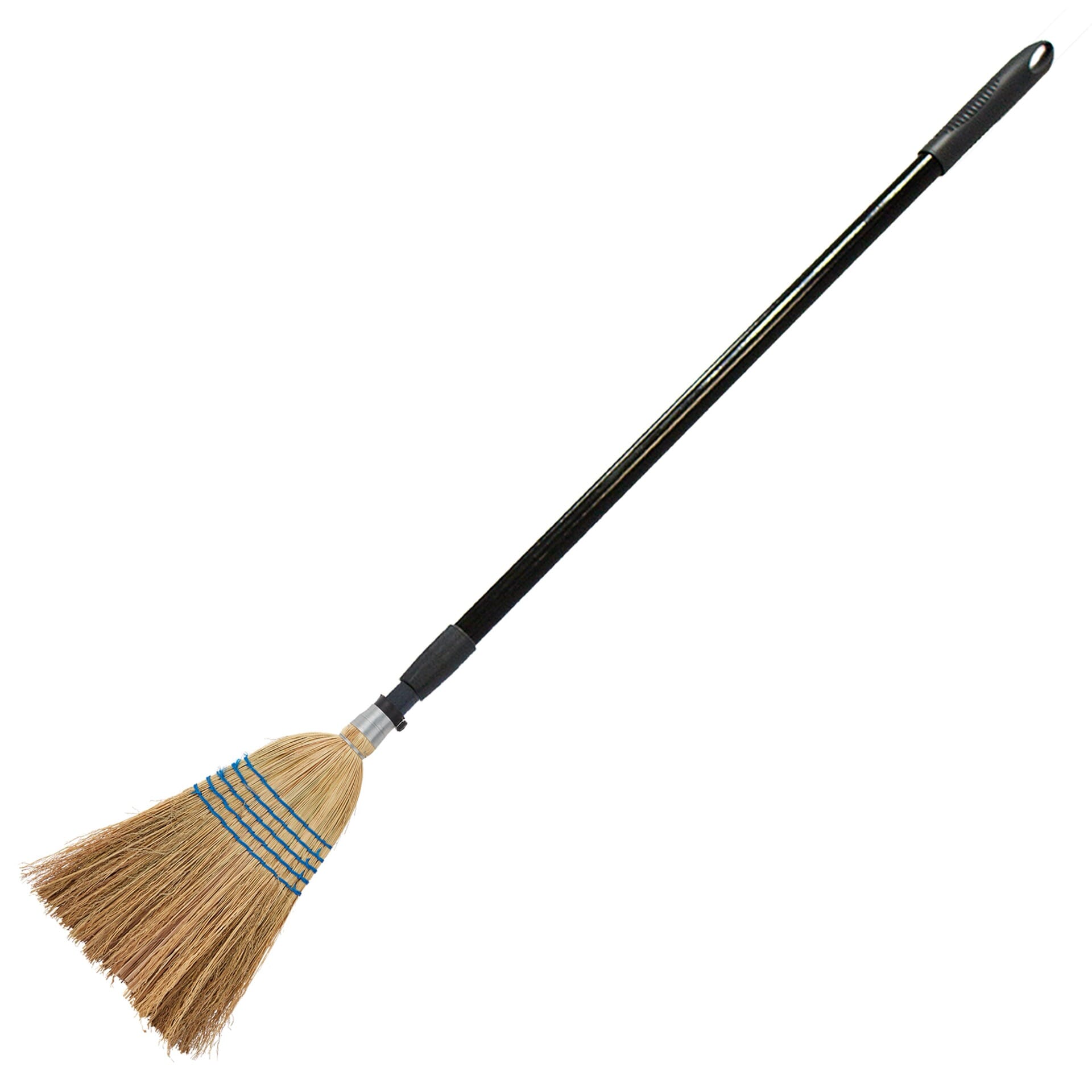 Telescopic Corn Brooms - Telescopic Handle with Standard Corn Broom Head