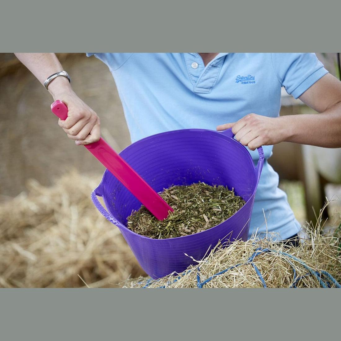 Gorilla Tubs & Recycled Black Tubs - 14L -Purple