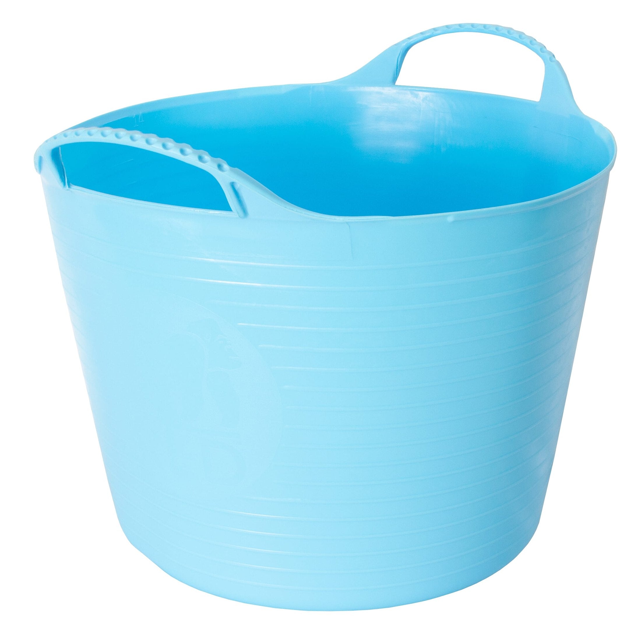 Gorilla Tubs & Recycled Black Tubs - 14L -Sky Blue
