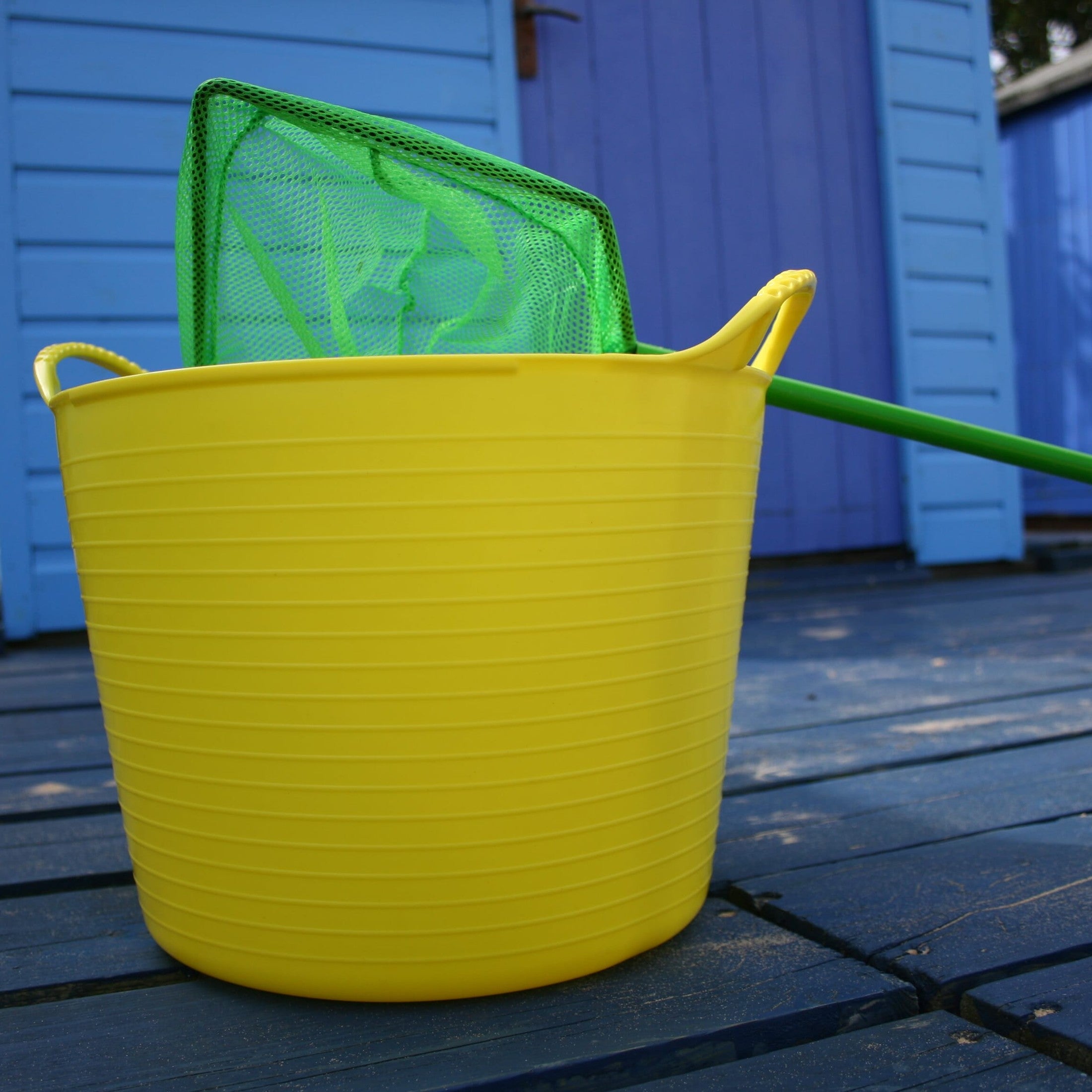 Gorilla Tubs & Recycled Black Tubs - 14L -Yellow