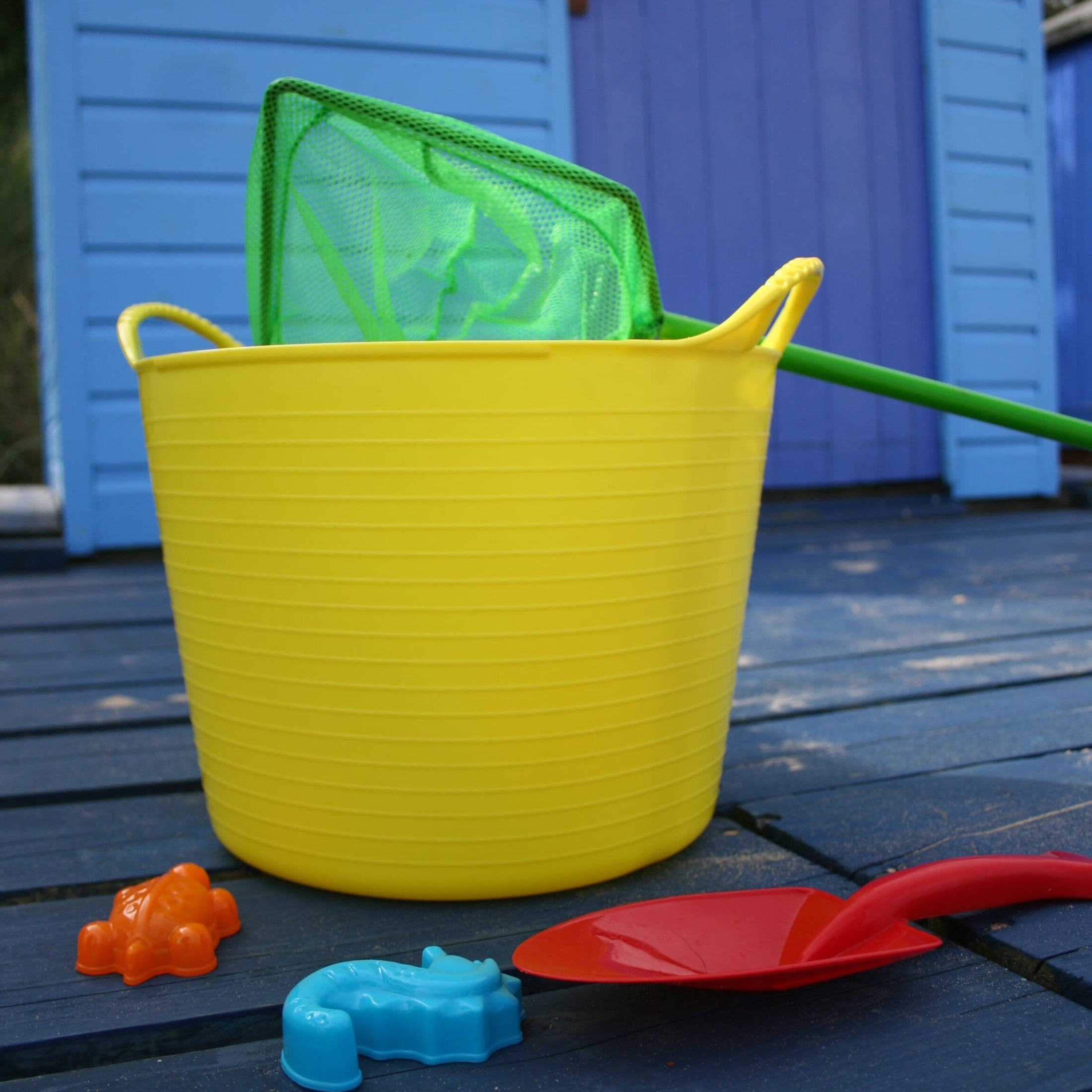 Gorilla Tubs & Recycled Black Tubs - 14L -Yellow