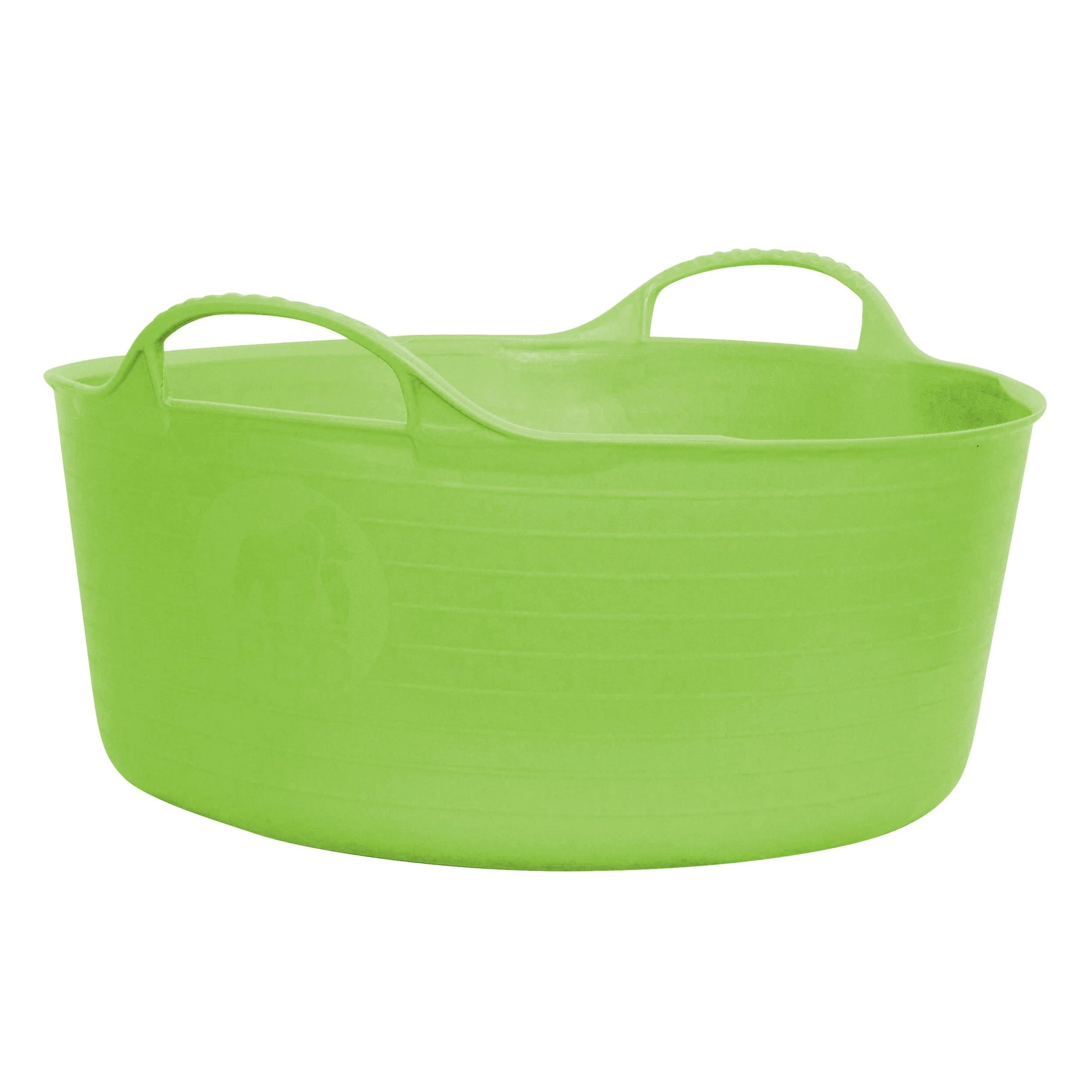 Gorilla Tubs & Recycled Black Tubs - Small Shallow 15L -Pistachio
