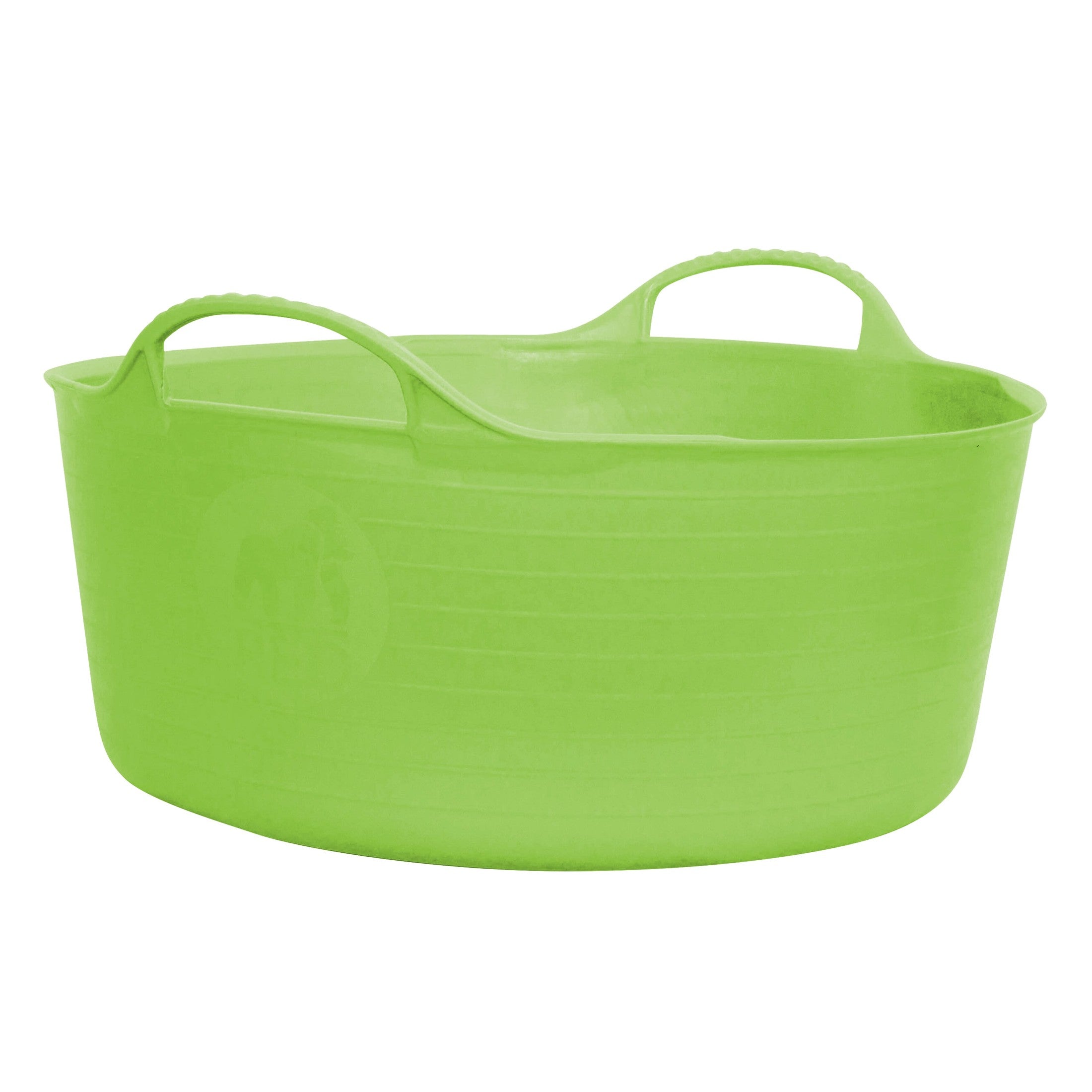 Gorilla Tubs & Recycled Black Tubs - Small Shallow 15L -Pistachio