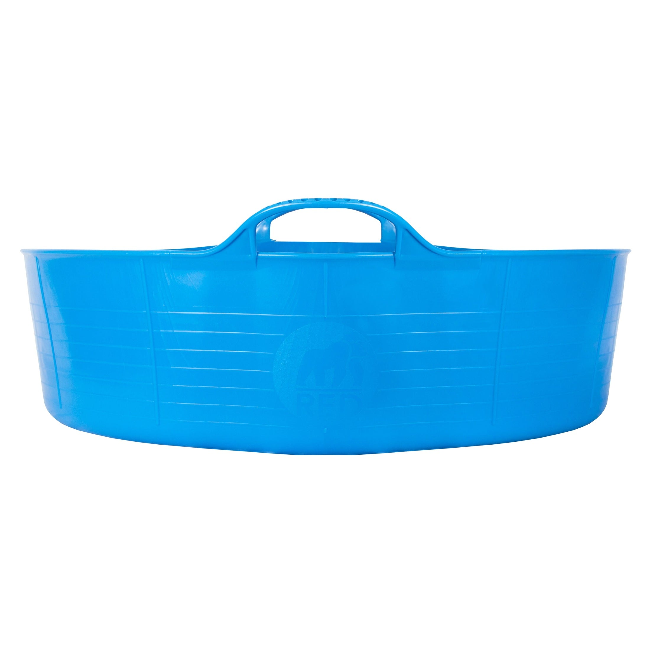 Gorilla Tubs & Recycled Black Tubs - Large Shallow 35L- Blue