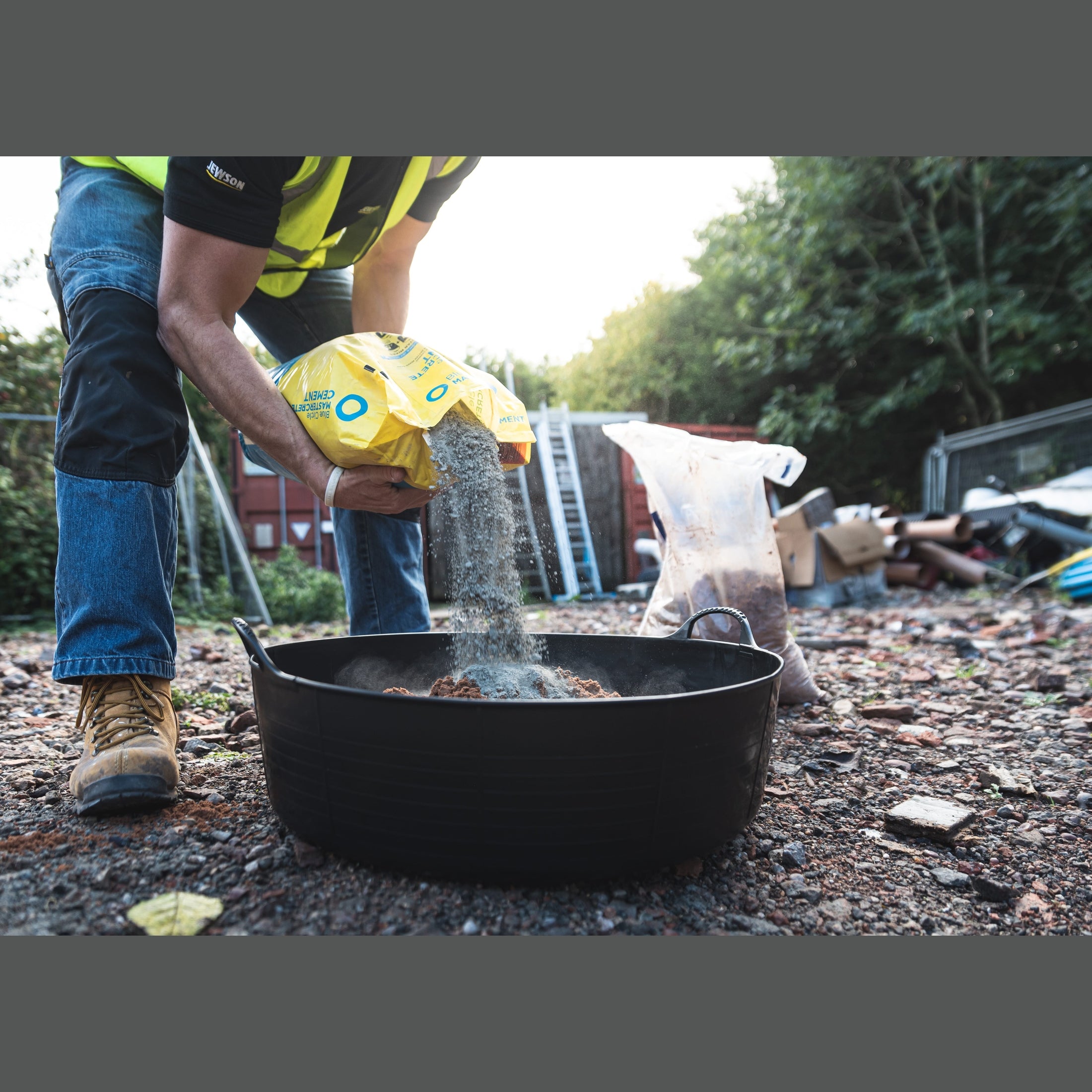 Gorilla Tubs & Recycled Black Tubs - Mini Shallow 5L -Black
