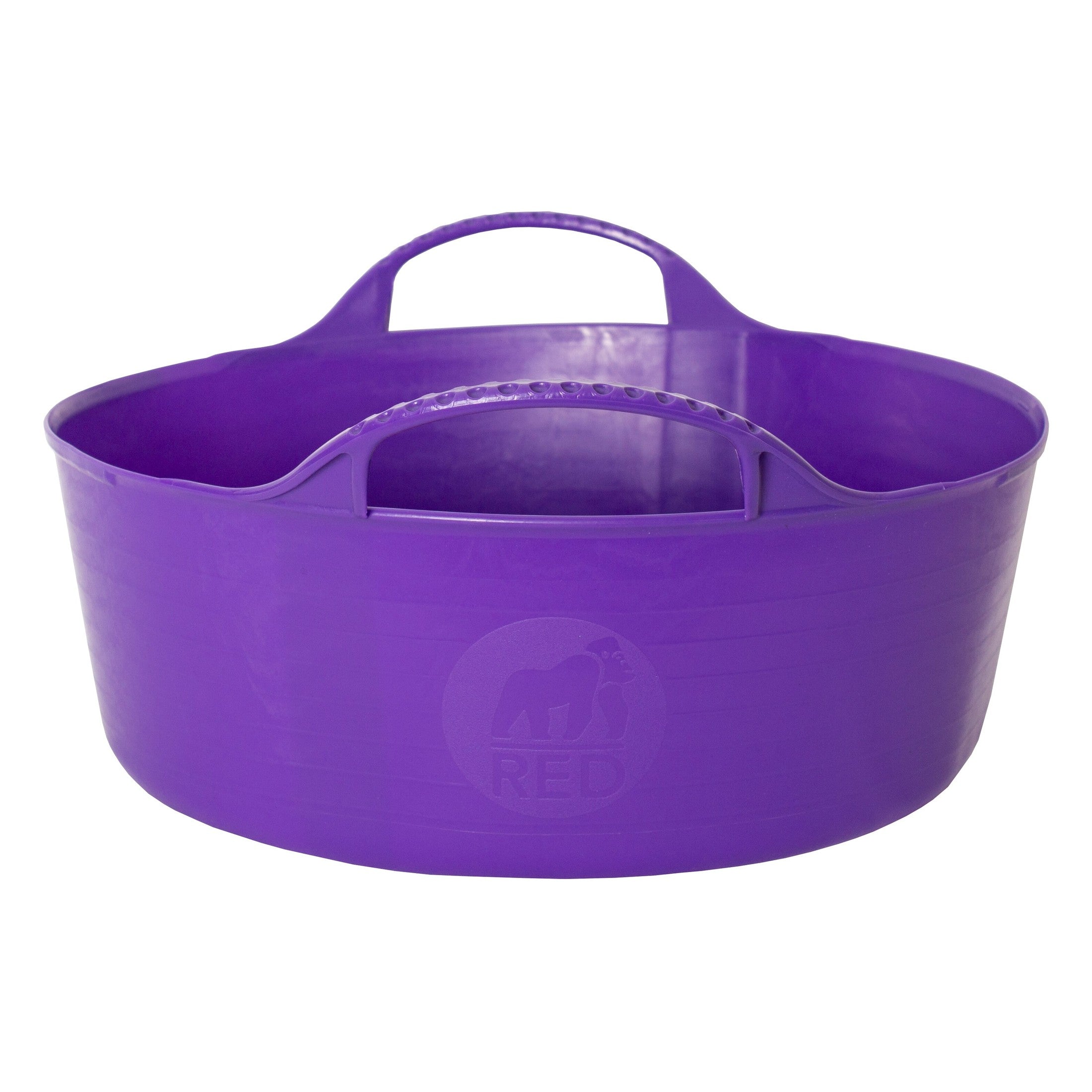 Gorilla Tubs & Recycled Black Tubs - Mini Shallow 5L- Purple