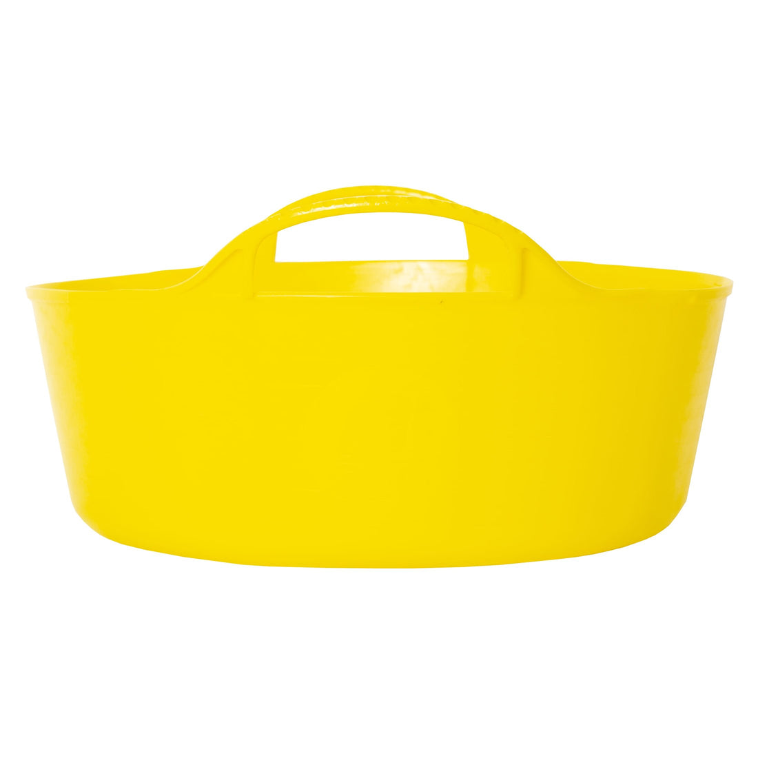 Gorilla Tubs & Recycled Black Tubs - Mini Shallow 5L -Yellow