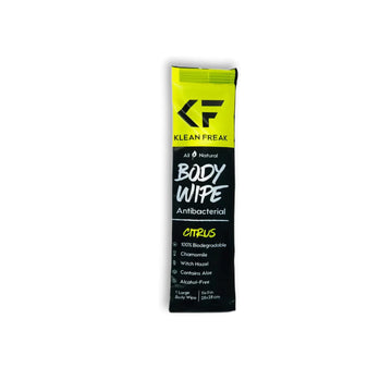 Klean Freak - Body Wipes - Single Sachet - Citrus