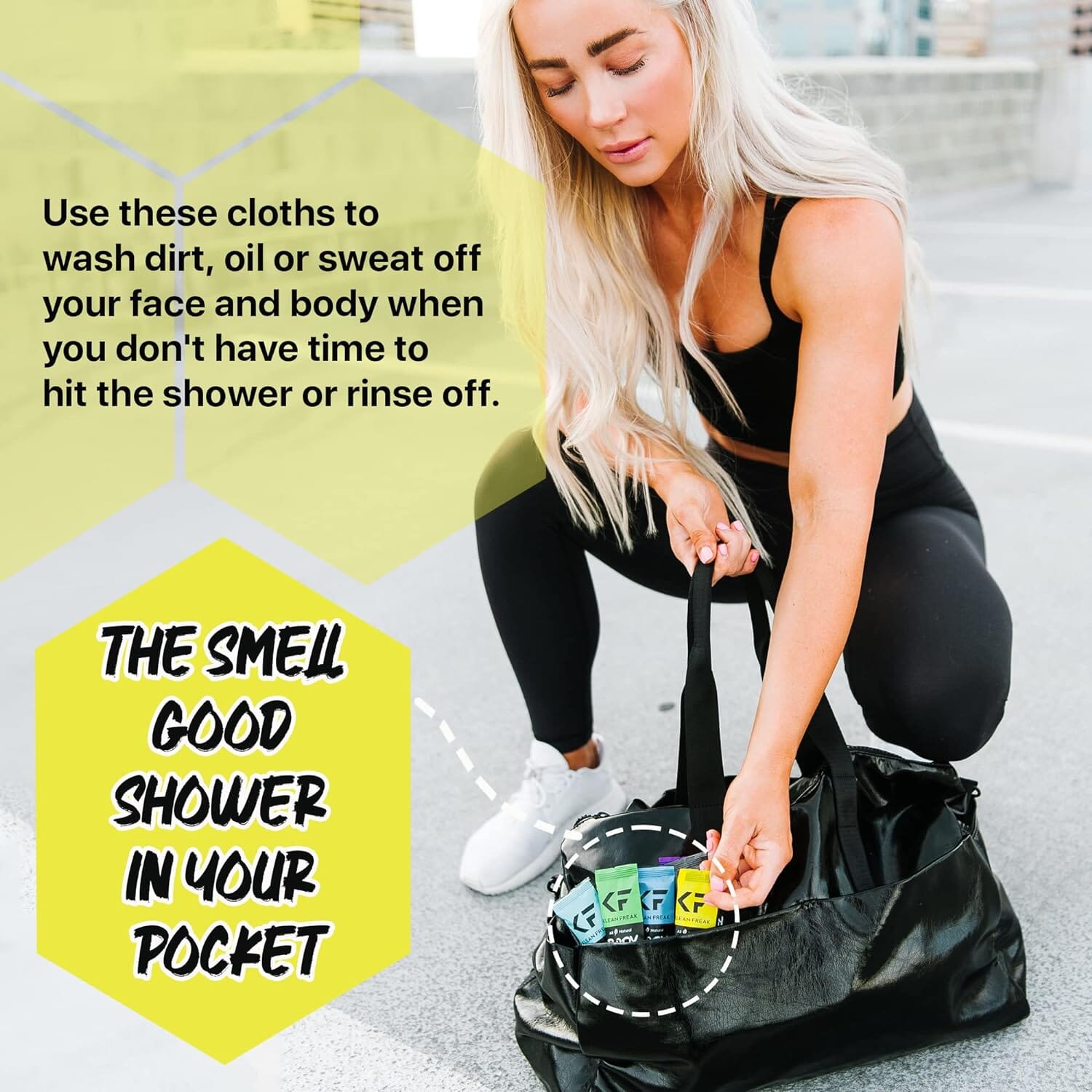 Klean Freak - Body Wipes - Single Sachet - Citrus