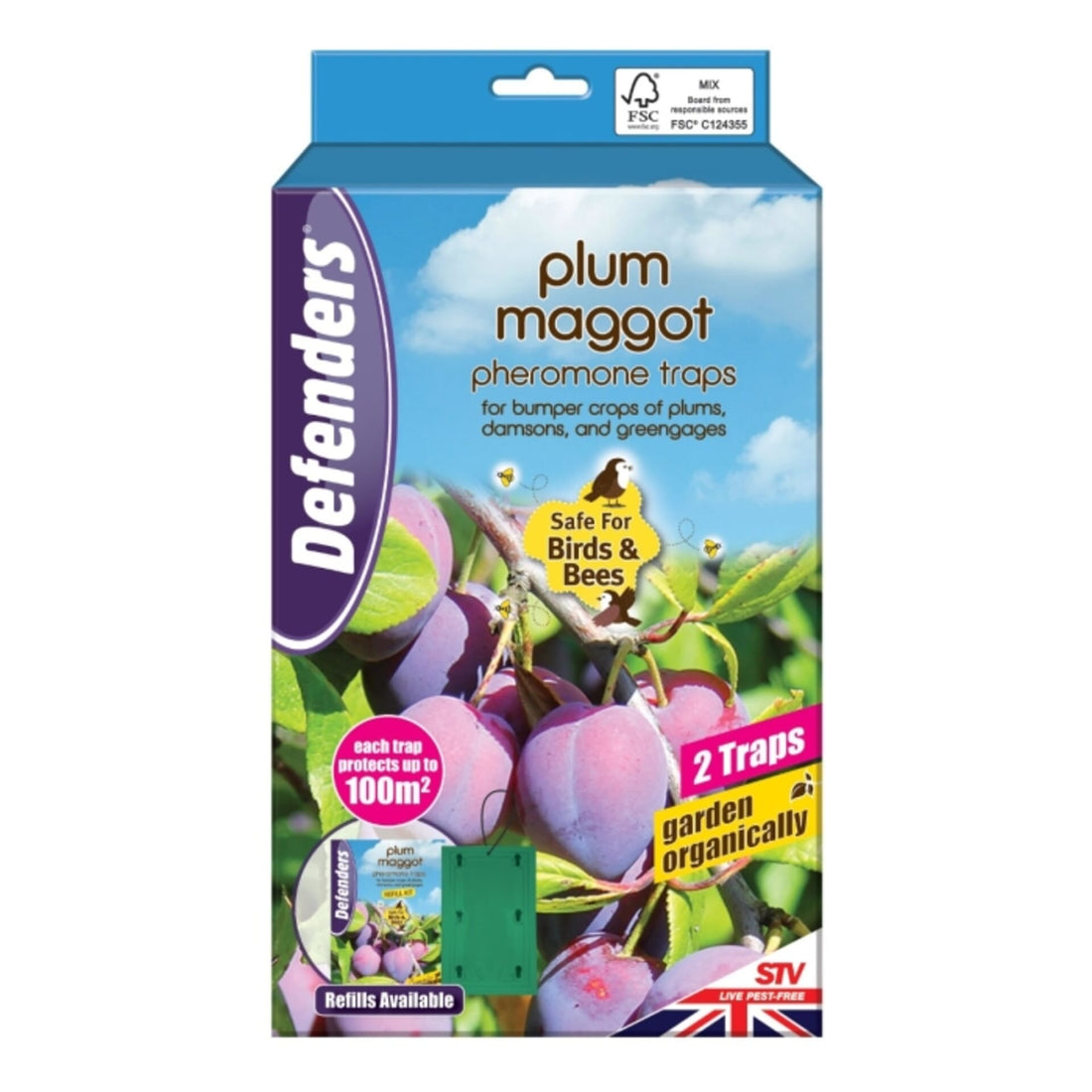 Stv Plum Maggot Trap - Twinpack ehdxb
