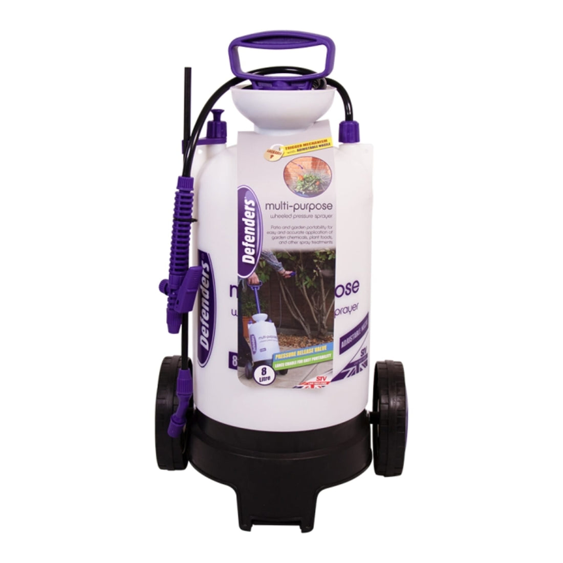 Stv Multi-Purpose Wheeled Pressure Sprayer - 8l ehdxb